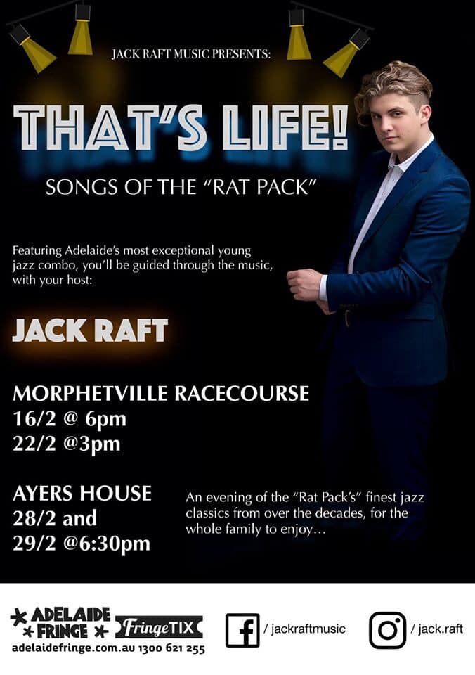 Jack Raft Music - The Rat Pack is back! “That’s Life!”... | Facebook