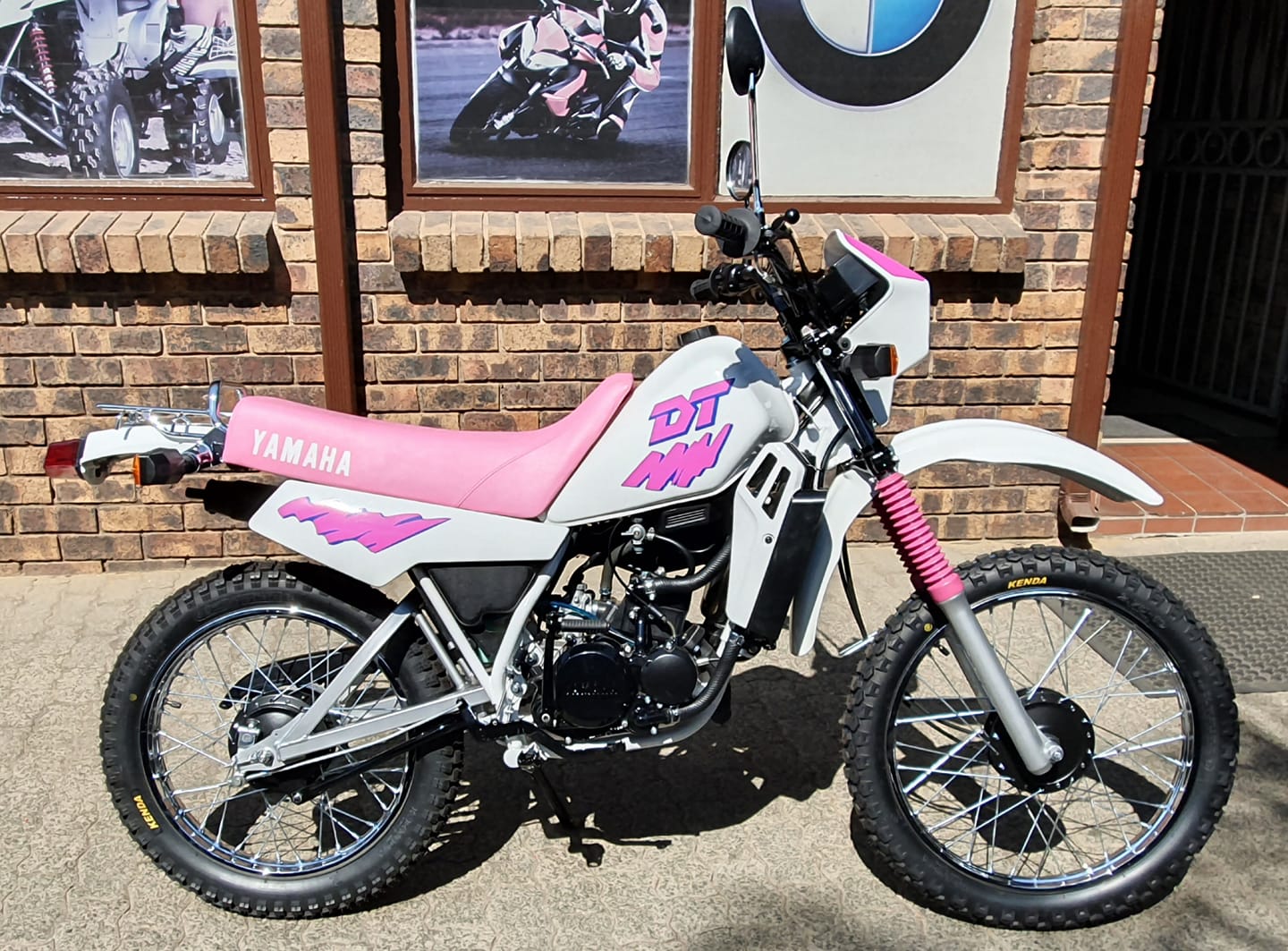 YAMAHA DT50 restored for Werner du Tiot