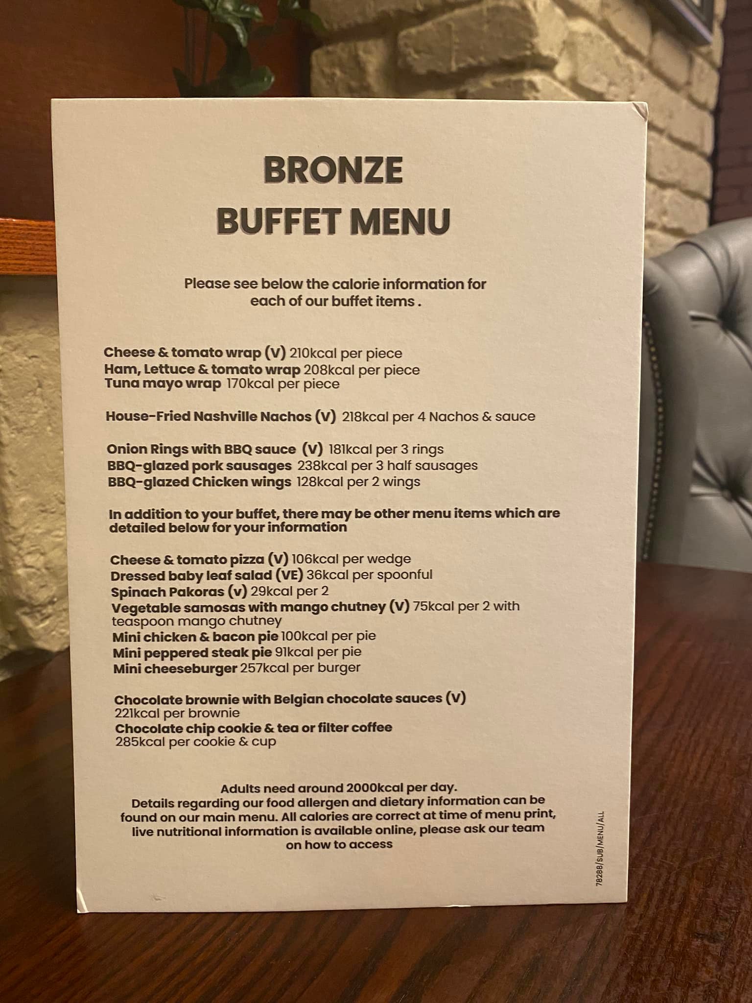 The Springcroft - Our Buffet menus available at the...