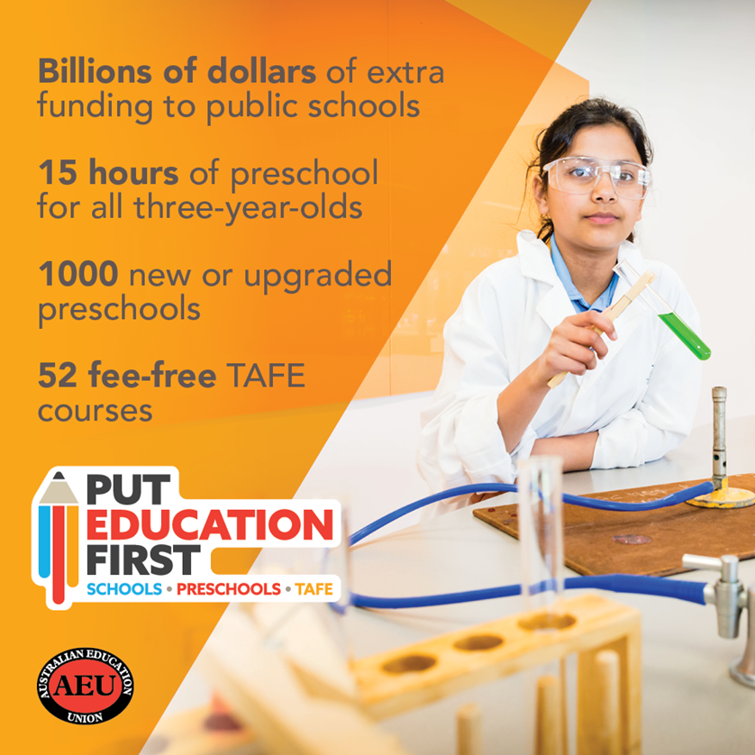 Put Education First