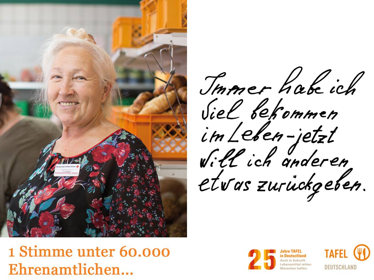 Erna Hergett Von Der Mannheimer Tafel Tafel Deutschland E V