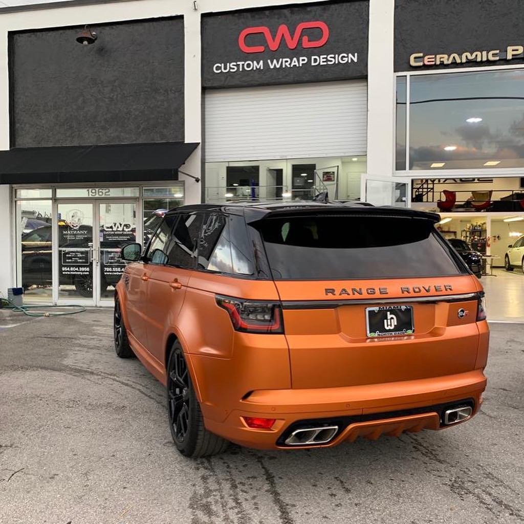 Range Rover Sport SVR got... - Car Wraps, Custom Wrap Design | Facebook