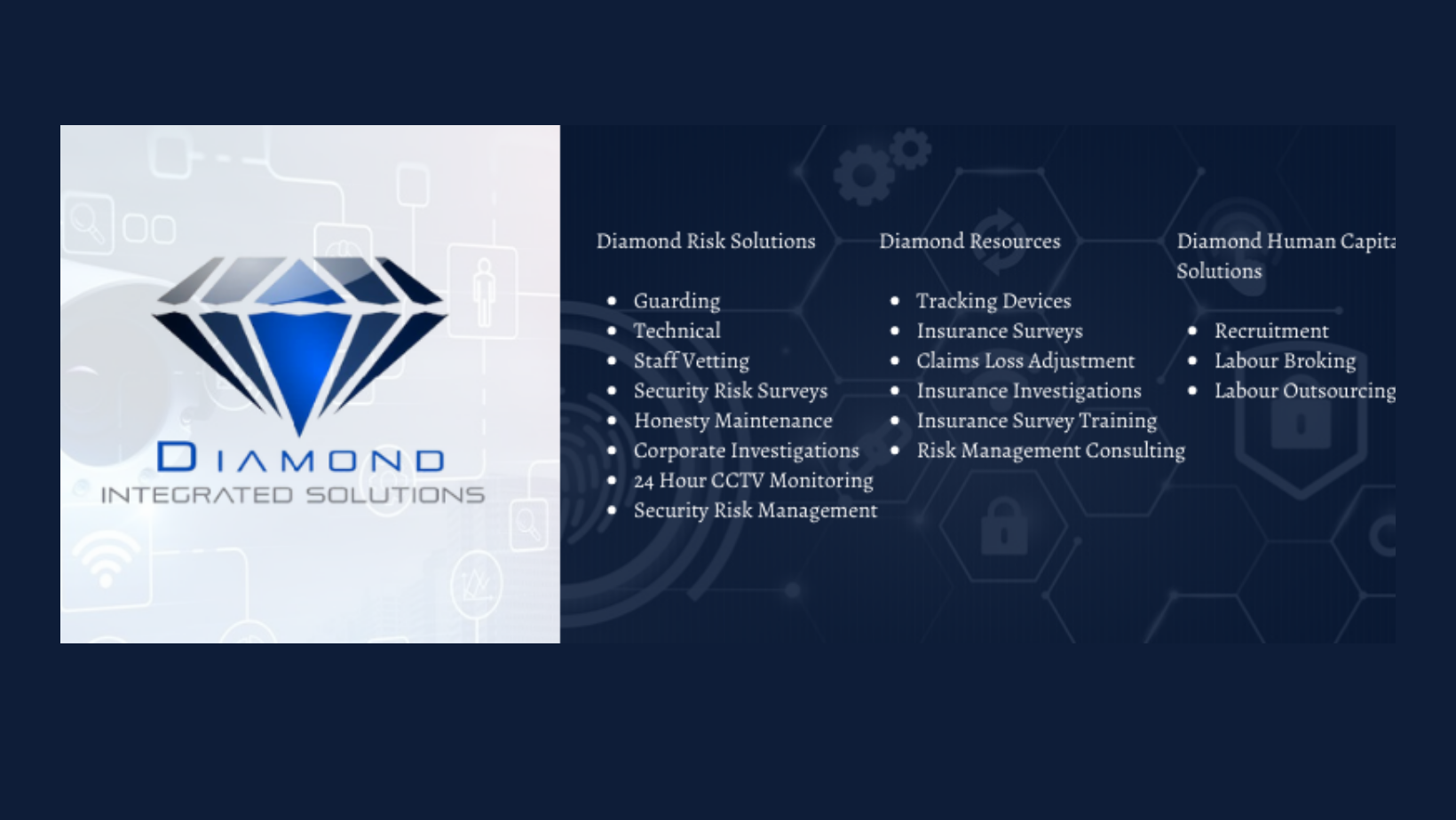 Diamond Integrated Solutions | Pretoria