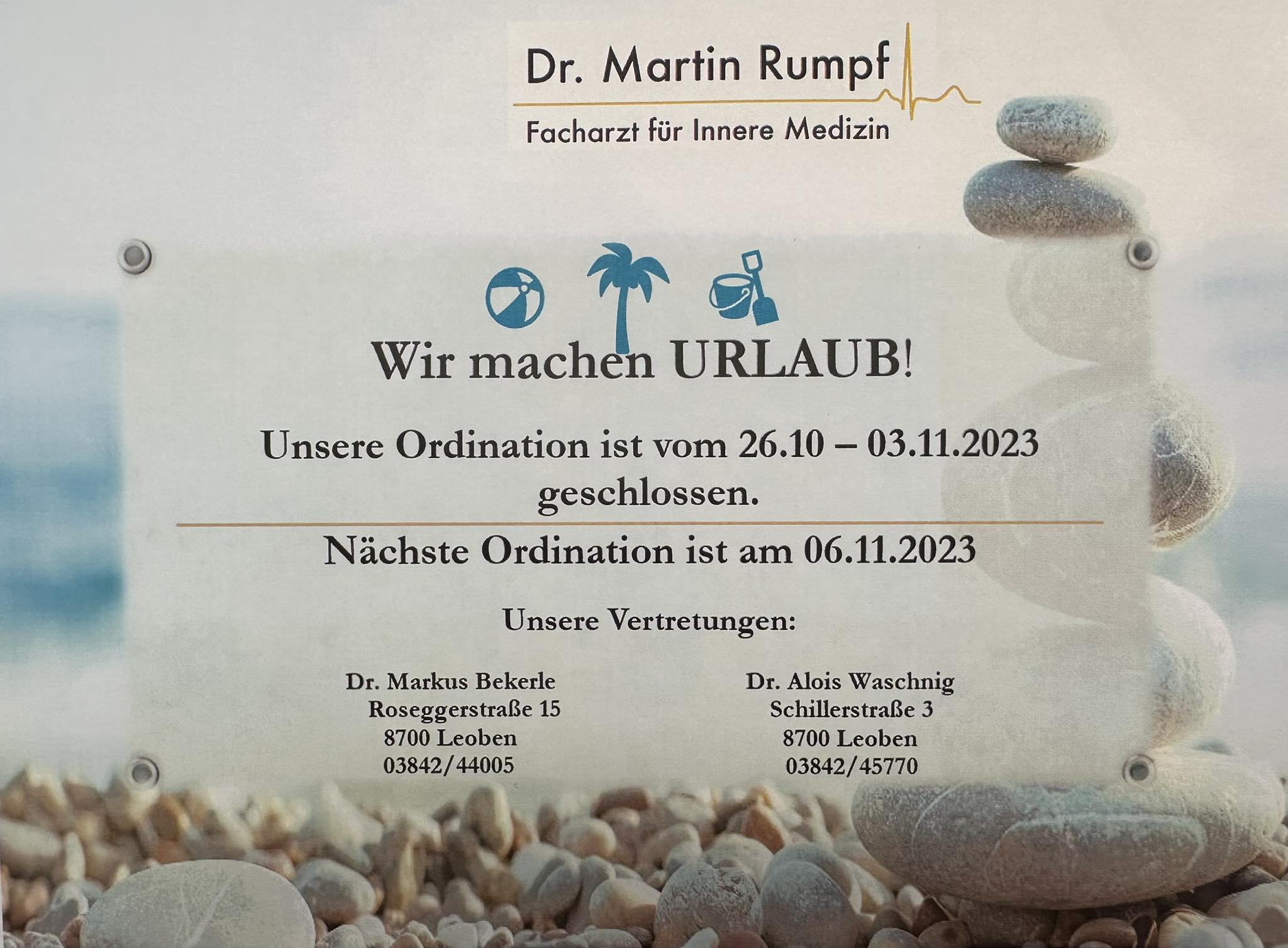Ordination Dr. Martin Rumpf