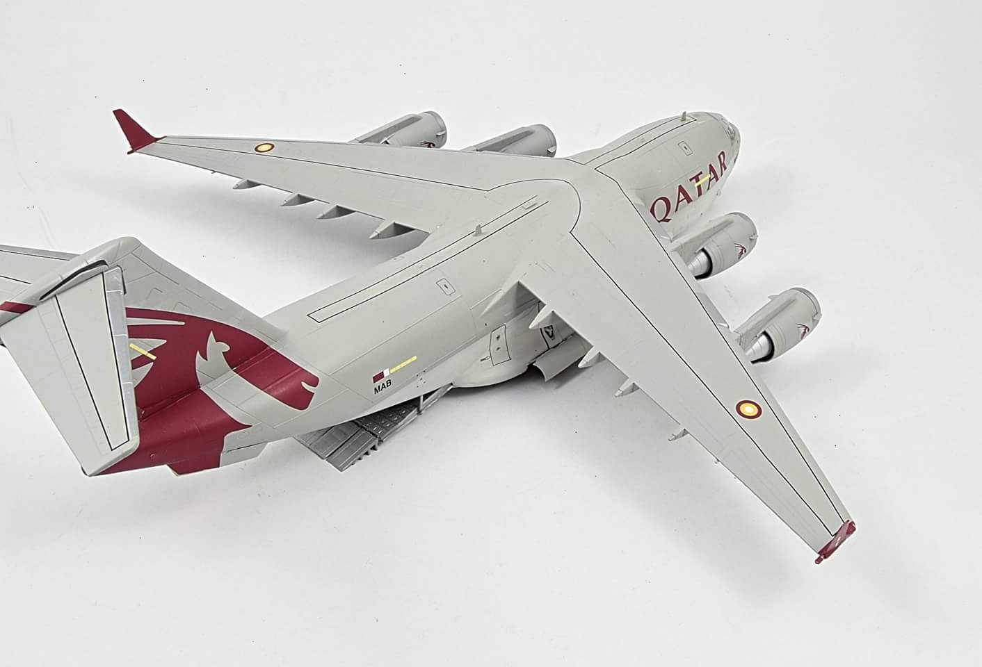 Revell 1/144 C-17A Globemaster III Qatar Emiri Air Force model