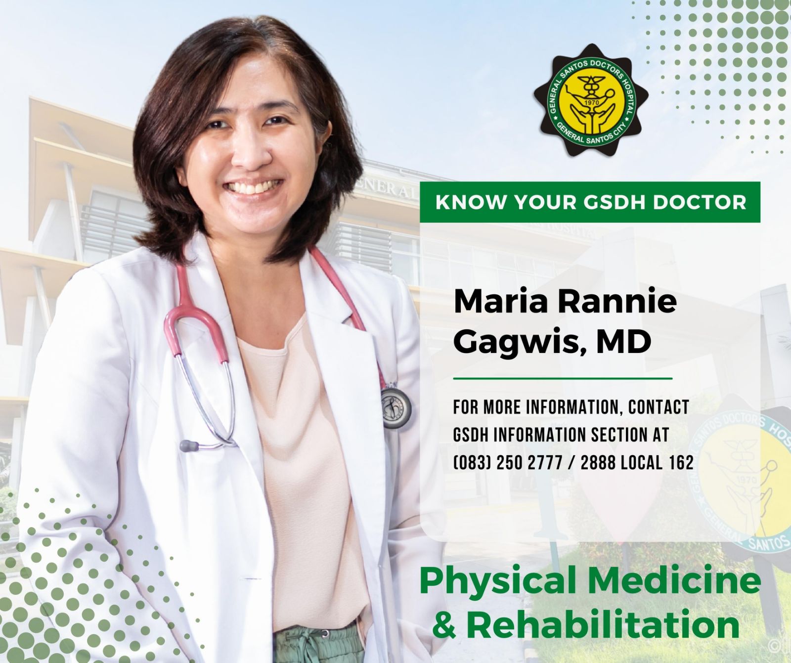 Meet one of GSDH's... - General Santos Doctors Hospital, Inc. | Facebook