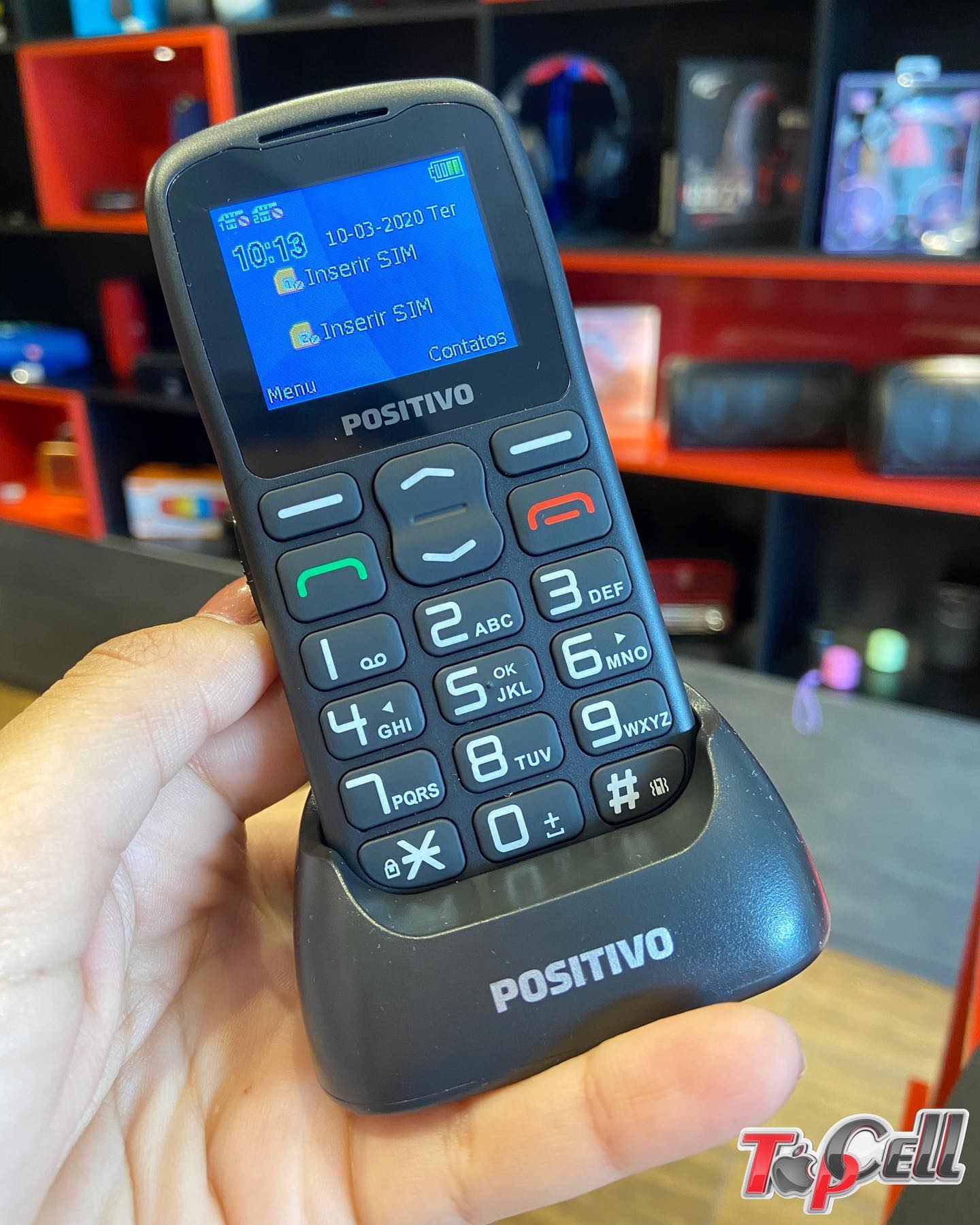 TopCell - Garça - Celular Básico Positivo 3G 📲 O... | Facebook