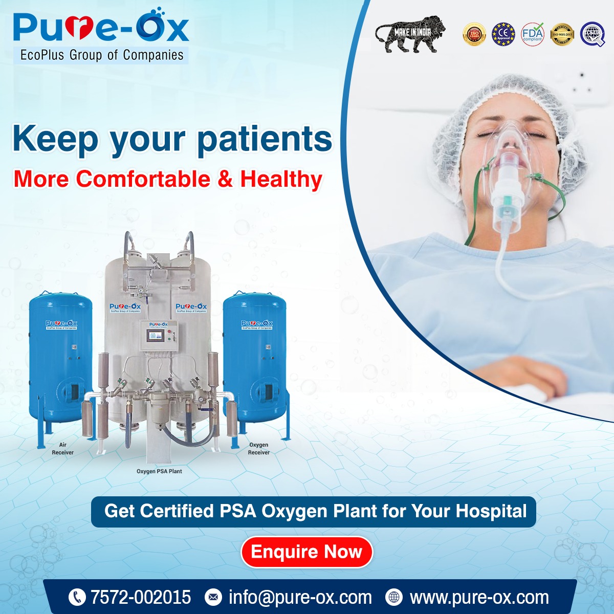 Pure-Ox - Give quality oxygen to your patients. Get Pure-Ox ...