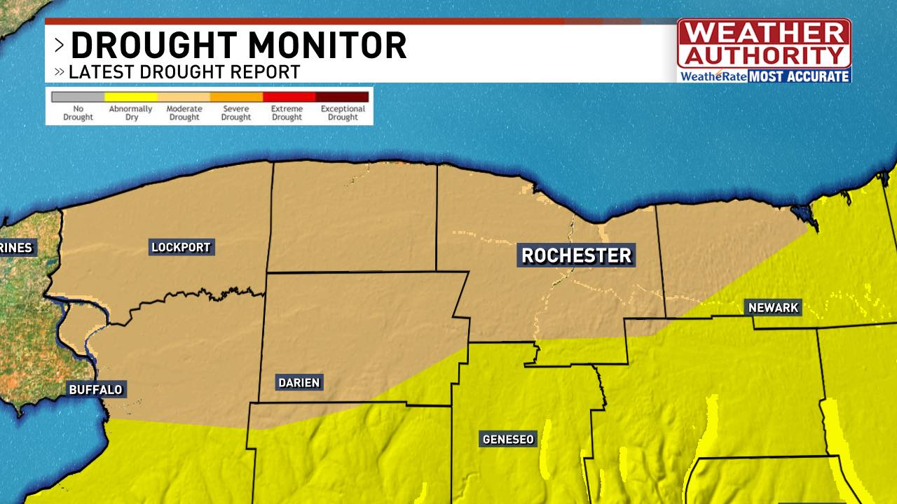 Selena - We are seeing some abnormally dry conditions in #WNY. Orleans ...