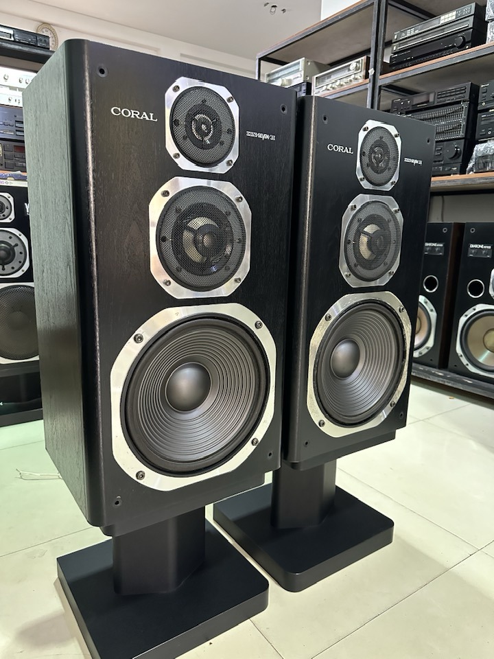 2/2) CORAL DX-5とDIATONE DK-11 スピーカー台 DX-5 CORAL - 中古