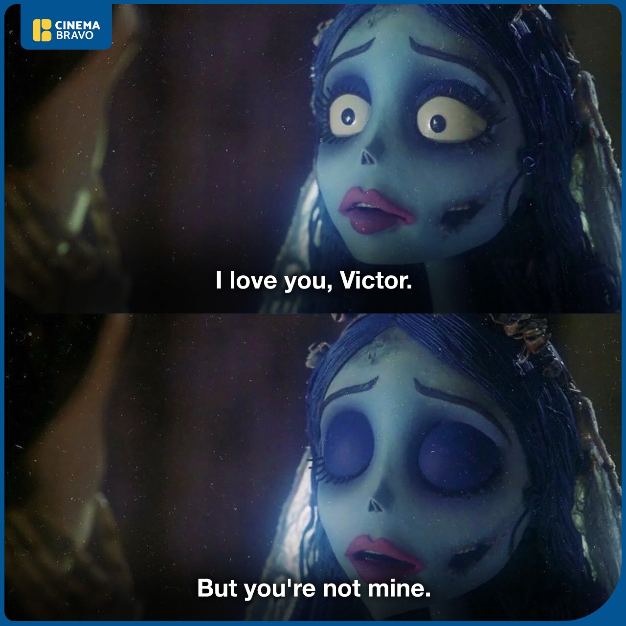CinemaBravo - "I love you, Victor. But you're not mine."... | Facebook