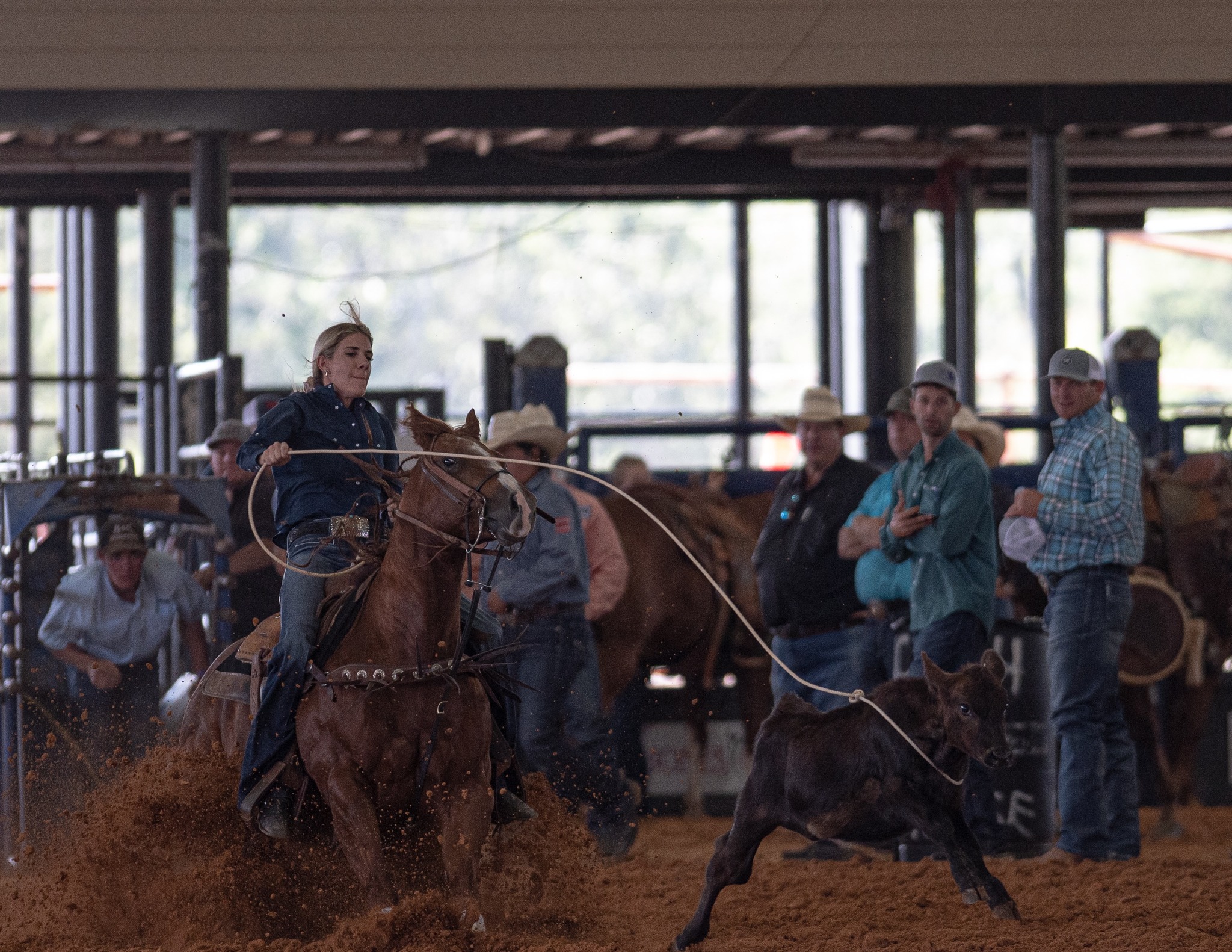🅱🅴🅰🆂🆃 🅼🅾🅳🅴 🎖Sarah Angelone won over... - BreakawayRoping.com