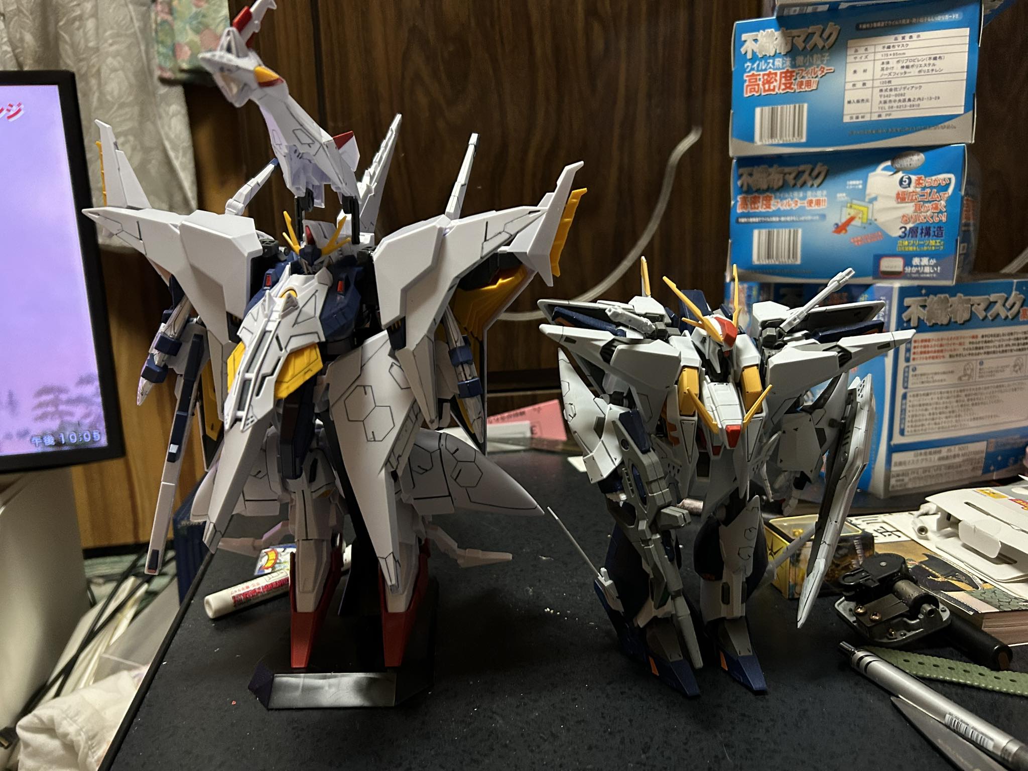 ガンプラまとめ4点 ペーネロペー.シナンジュ.セブンイレブン限定など