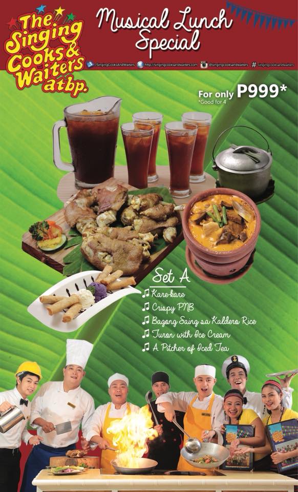 The Singing Cooks & Waiters Atbp | Manila