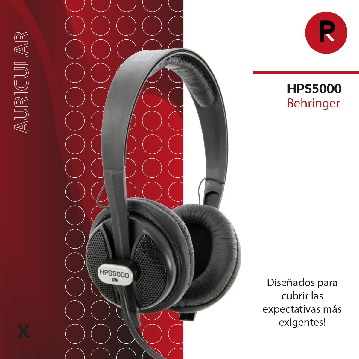 🎤 AURICULAR HPS5000 - BEHRINGER 🎤... - Power Records Ventas