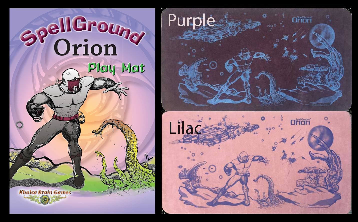 Khalsa - Now available! SpellGround Orion™ Single Player mat - $29.95 ...
