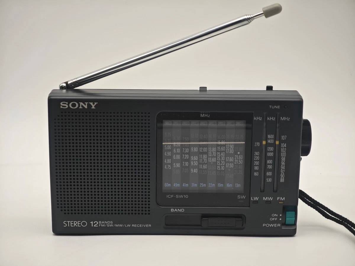 Sony ICF-EX5MK2 shortwave radio features and specifications