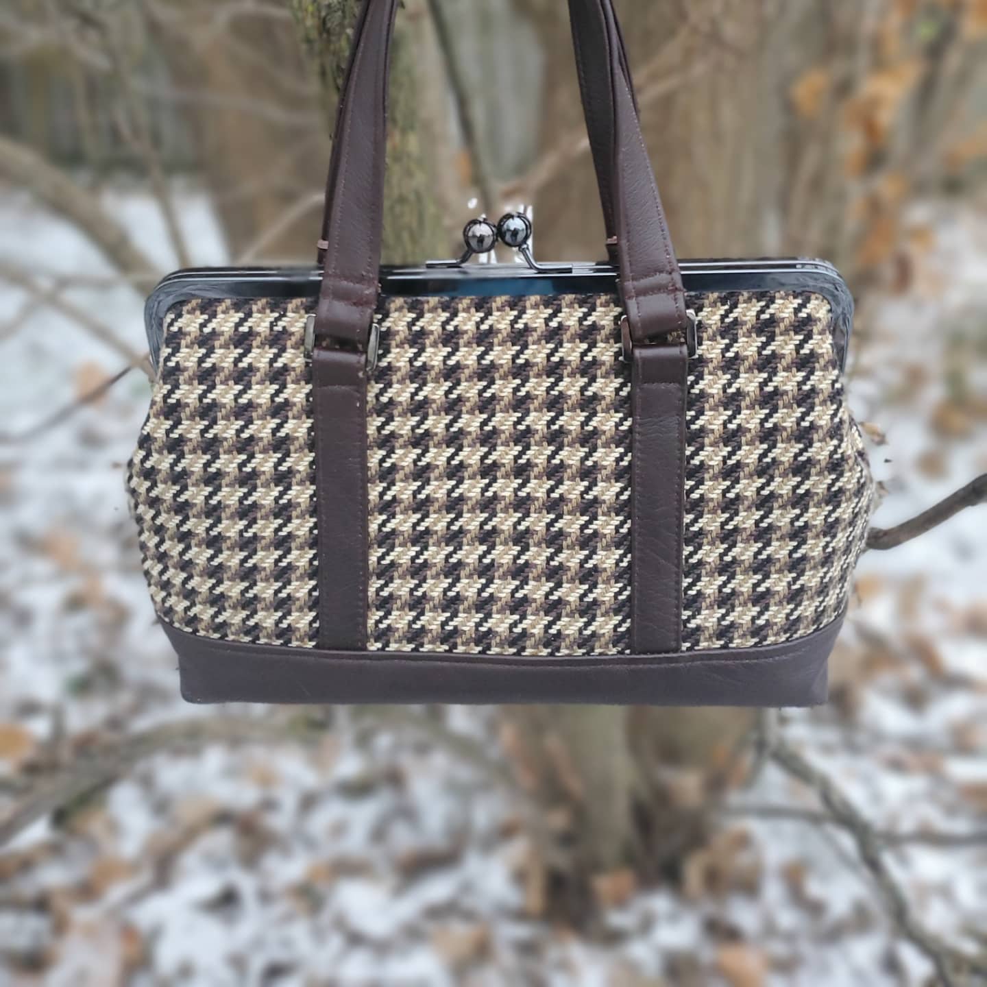 Dunham Designs - New purses created using classic tweed...