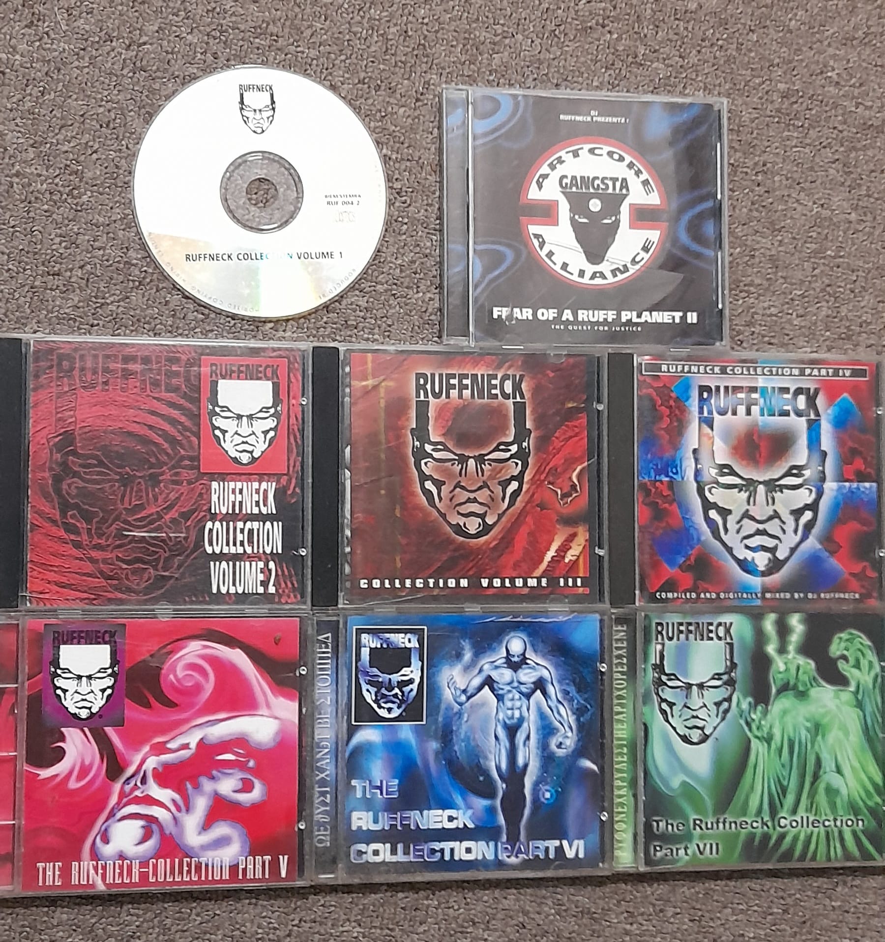 Ruffneck Records and Gangsta Records collection
