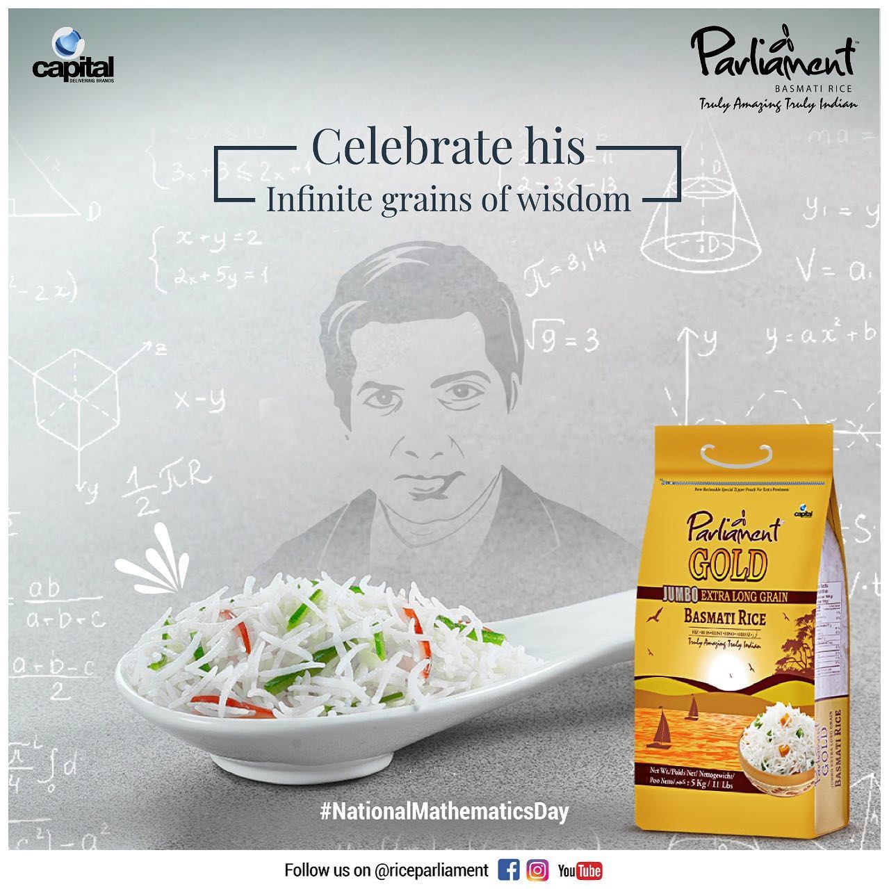 Parliament Rice - On this National Mathematics Day, let's... | Facebook