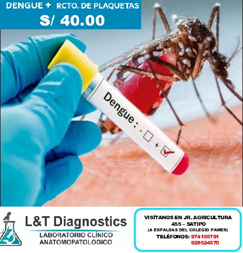 🔵🔴🟡#𝗣𝗿𝗲𝗼𝗰𝘂𝗽𝗮𝗱𝗼 𝗽𝗼𝗿 𝗲𝗹 𝗗𝗲𝗻𝗴𝘂𝗲 En L&T Diagnostics te ofrecemos una ...