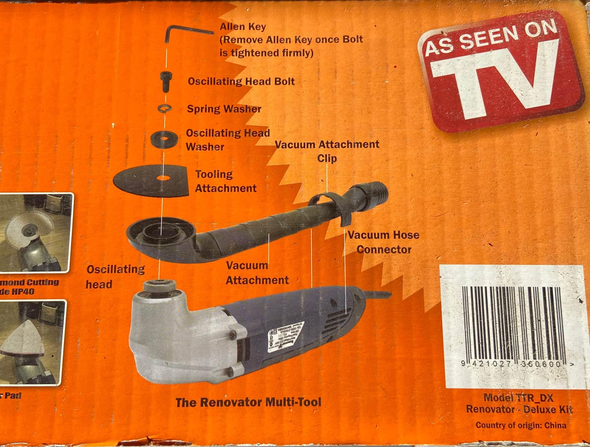 Renovator Deluxe Multi-Tool Kit - Power Tools - Adelaide, South 