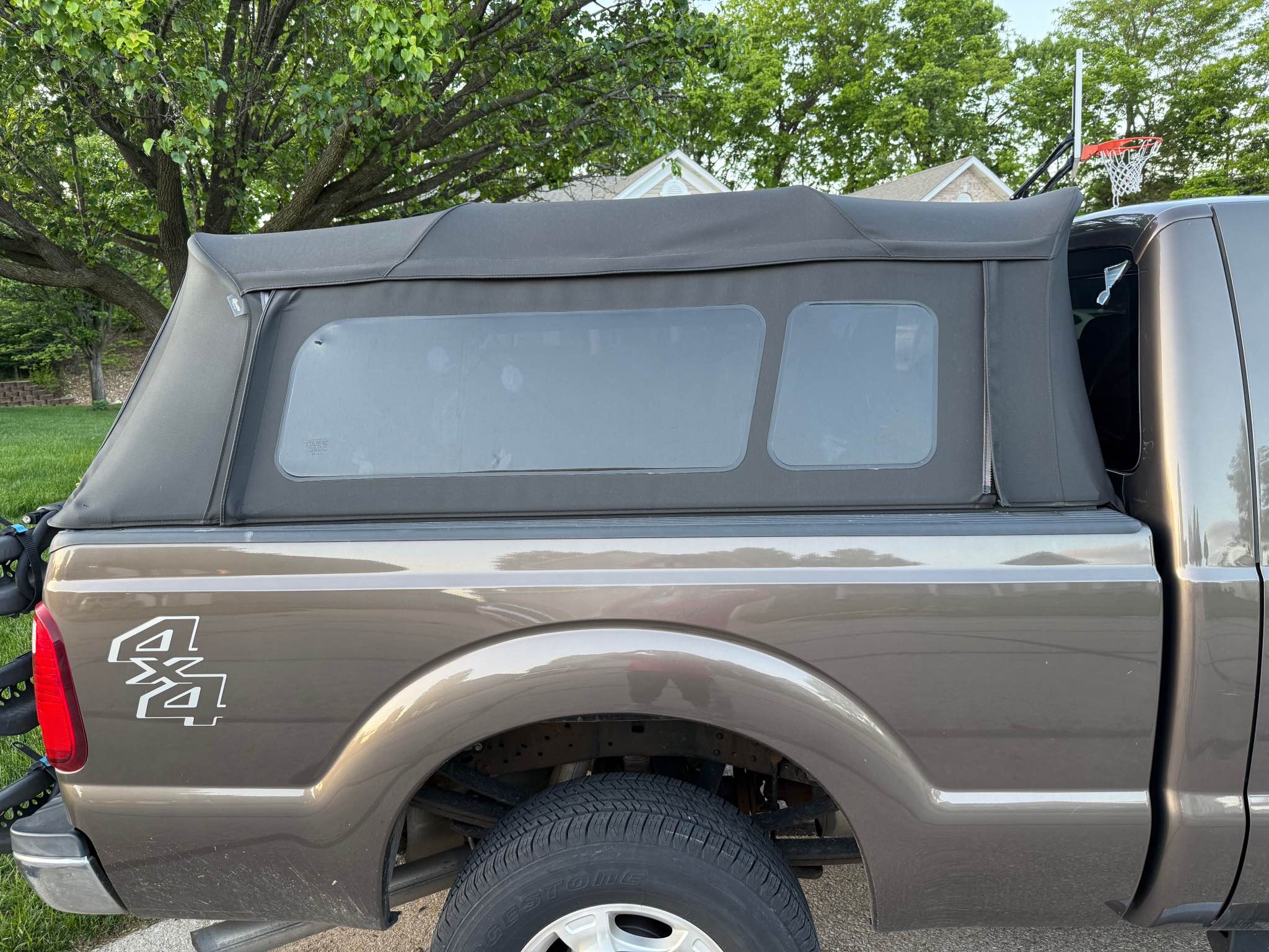 Bestop Canvas Truck Topper Camper Shell 11-16 Ford F250 regular bed ...
