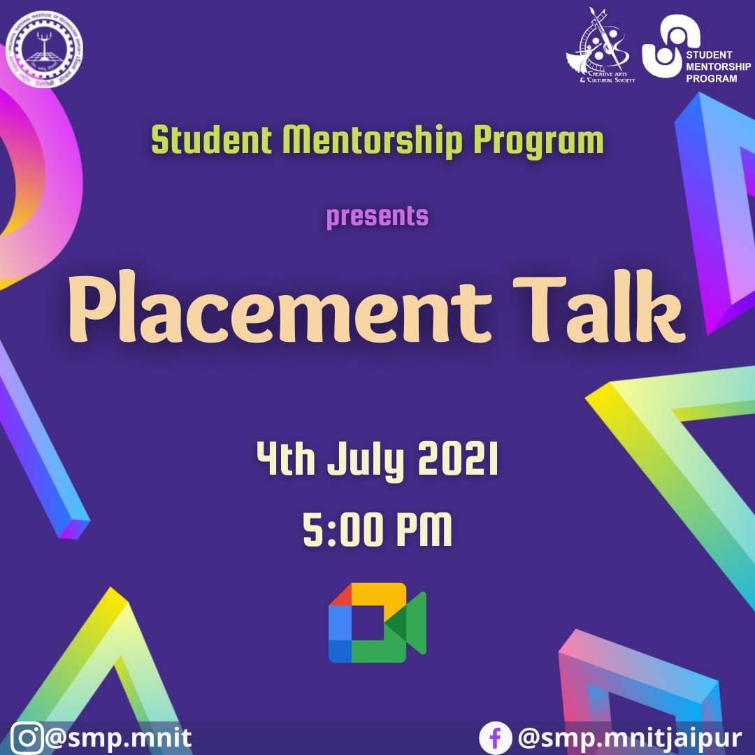 Student Mentorship Program, MNIT Jaipur
