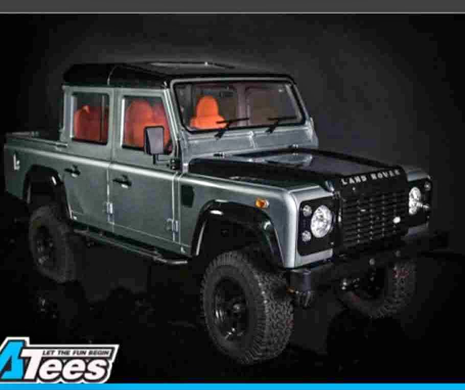Team raffee co. Scale Defender D110 Pickup truck 1/10 hard body kit ...