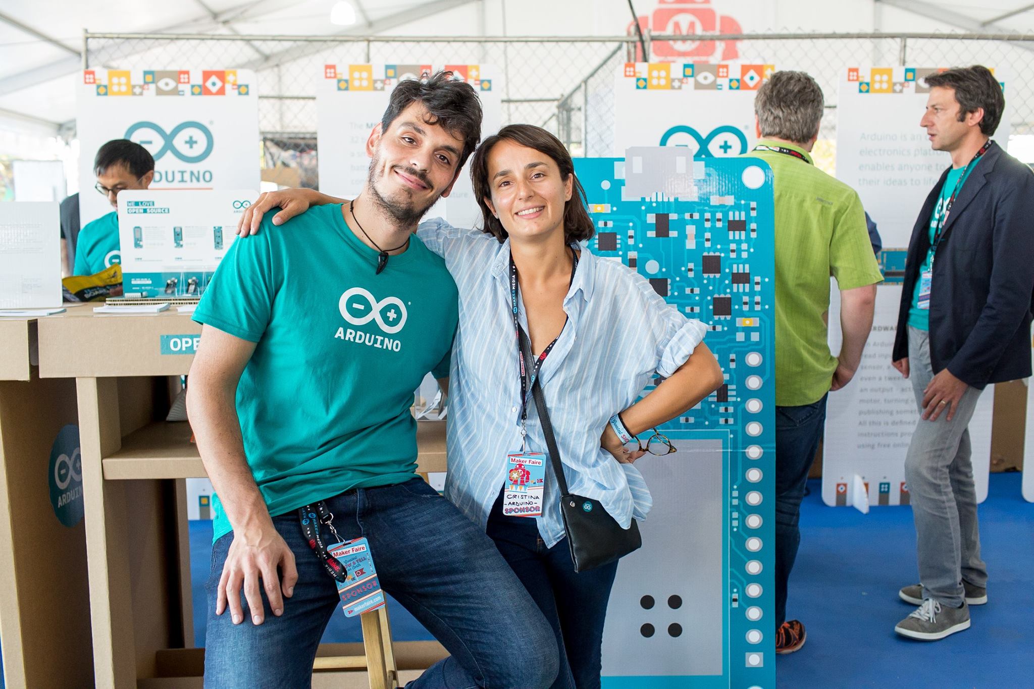 Arduino - Arduino added a new photo — with Arturo Guadalupi.