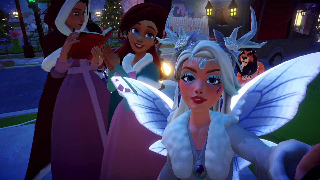 dreamlight valley christmas dress Disney princesses' dresses in Disney Ddv custom clothes