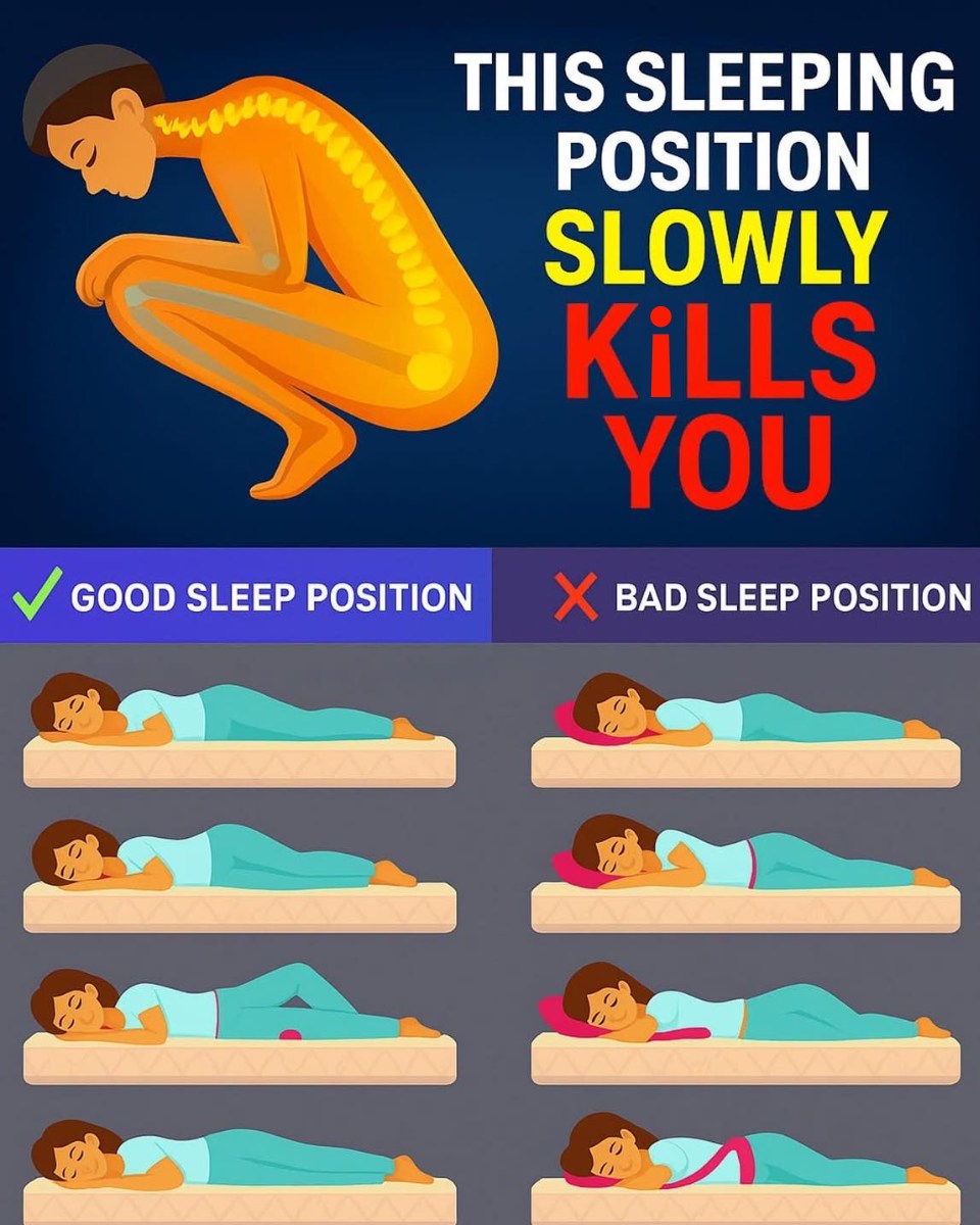 Very good Recipes | The Most Dan:ger0us Sleeping Position – What You ...