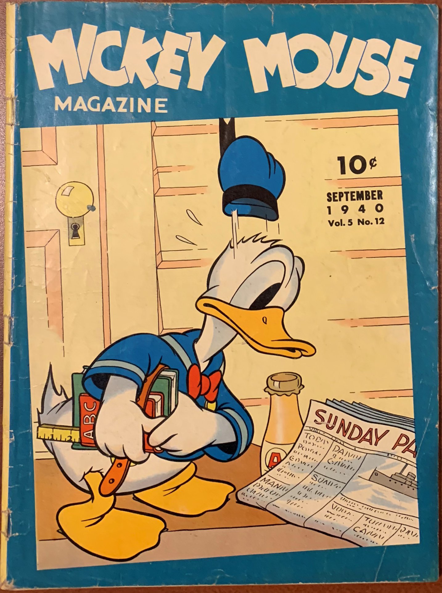 Complete Walt Disney Mickey Mouse magazine collection