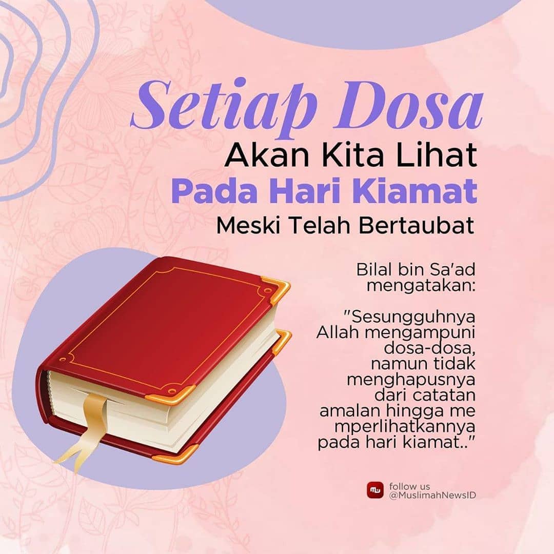 Meti Ast Reposted From Muslimahnewsid Setiap Dosa Facebook