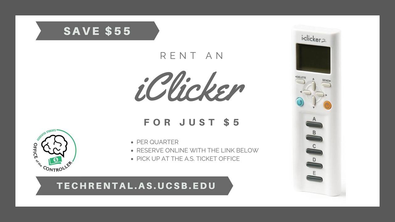 UCSB AS Office of the Controller - Hey Gauchos! Don't forget, we offer ...