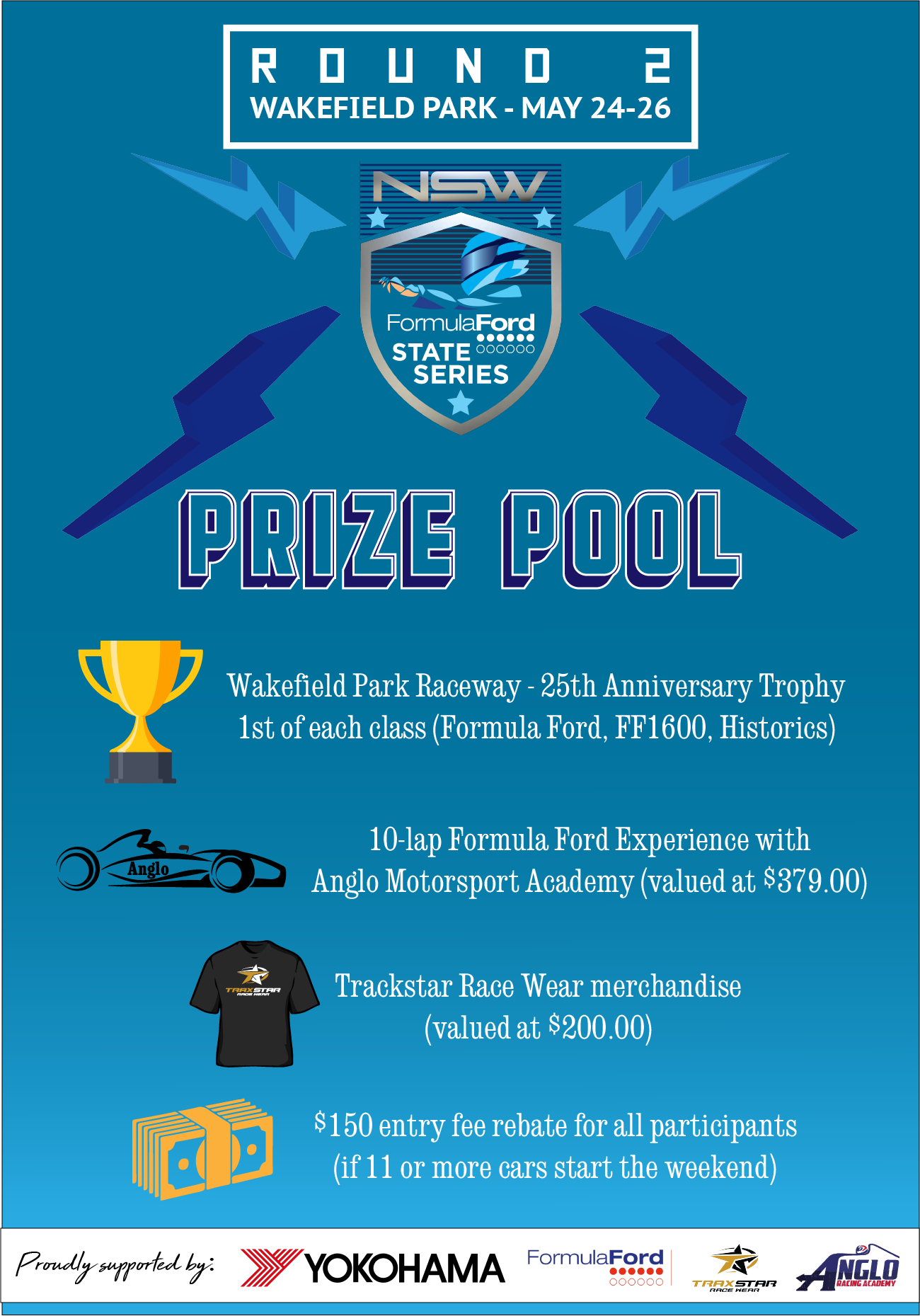 NSW Formula Ford - 🏆Prize Pool for Round 2 at Wakefield Park 🏆 🏆 25th ...
