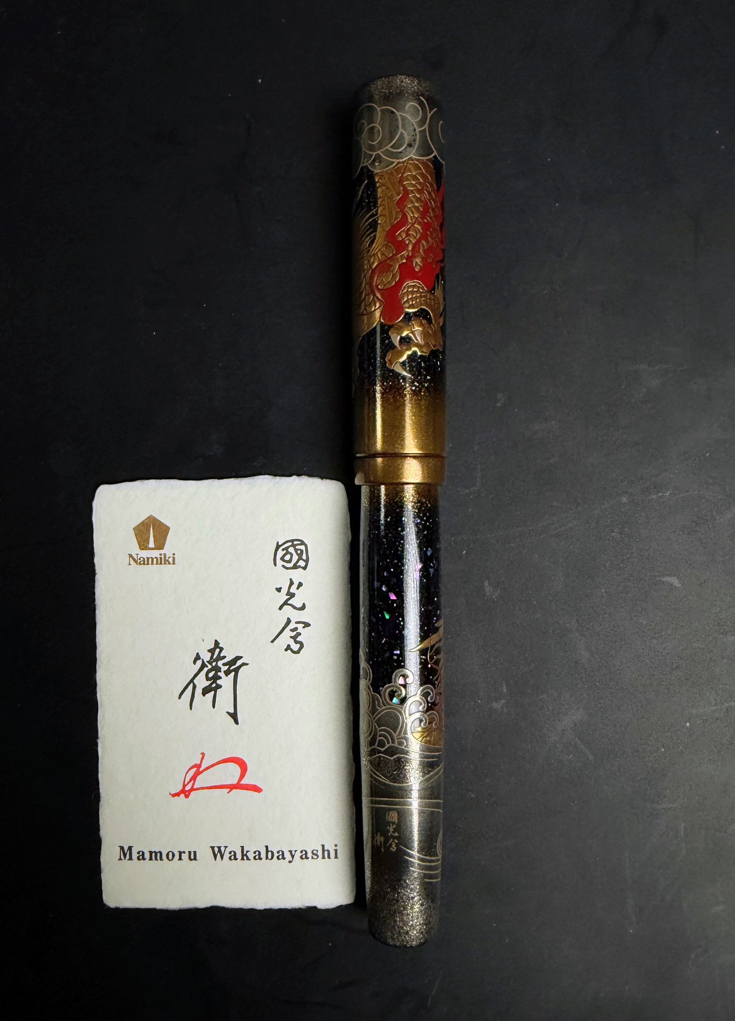 Unboxing my grail pen, the Namiki Emperor Maki-e Dragon