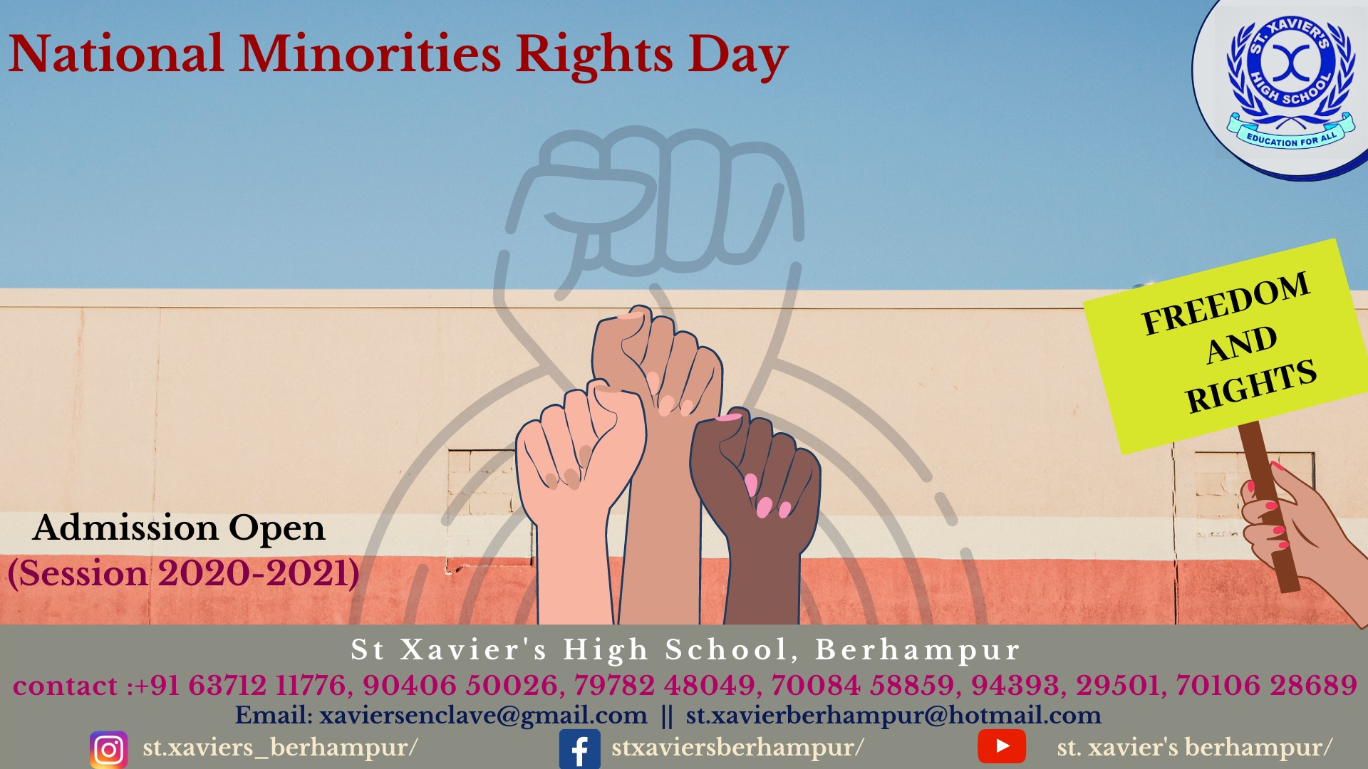 The National... - St. Xavier's High School : Berhampur