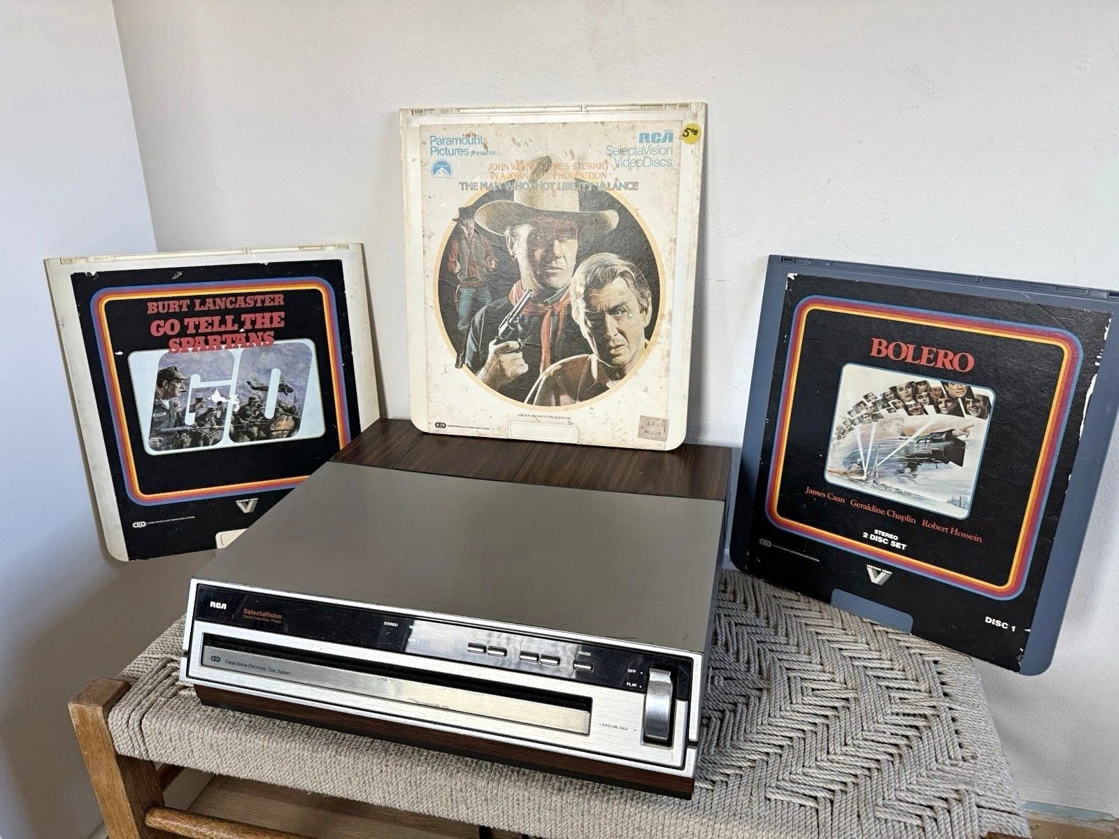 🍊Vintage 1982 RCA SelectaVision Stereo Video Disc Player | Model SGT ...