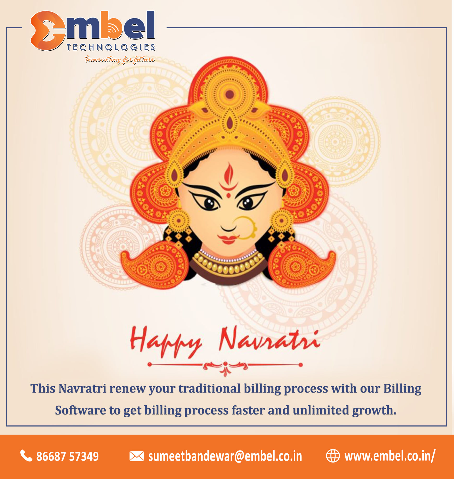 This Durga puja renew your... - EMBEL Technologies Pvt. Ltd | Facebook