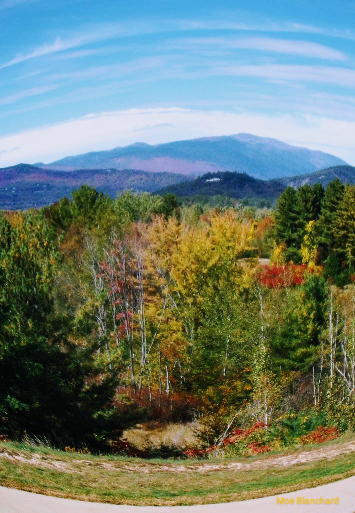 North Conway NH Taken from Intervale Scenic Vista Mt. Washington