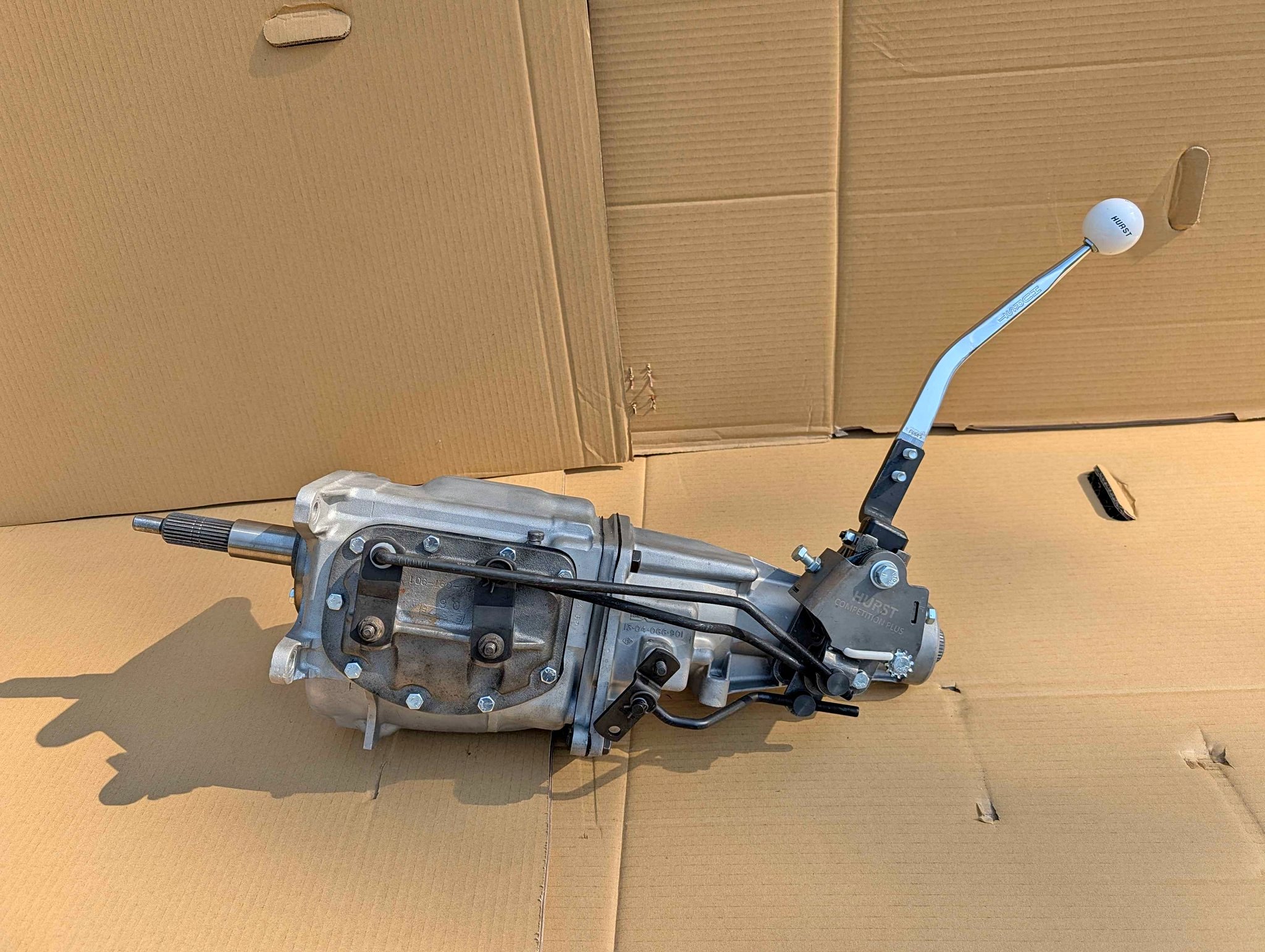 Rebuilt borg- warner Super t10 4speed with shifter and linkage - Car ...