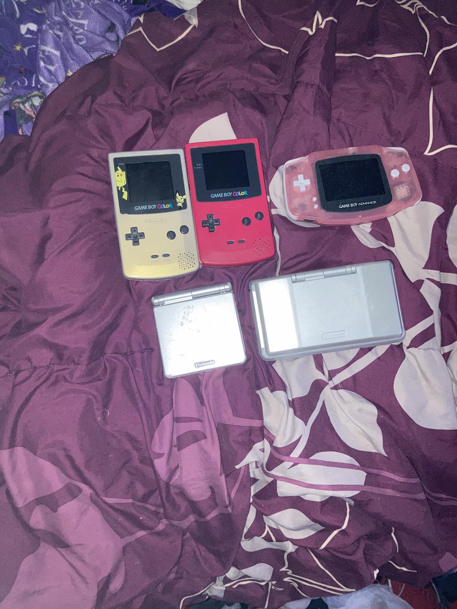Game boy color up to original ds
