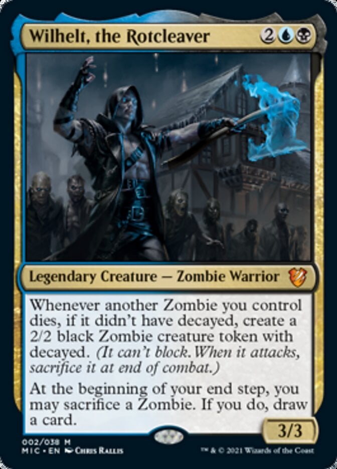 blue zombie cards mtg (005) // Zombie (015) Double-Sided Token [Innistrad: Midnight H MONO BLUE MASS ZOMBIE GENERATION!