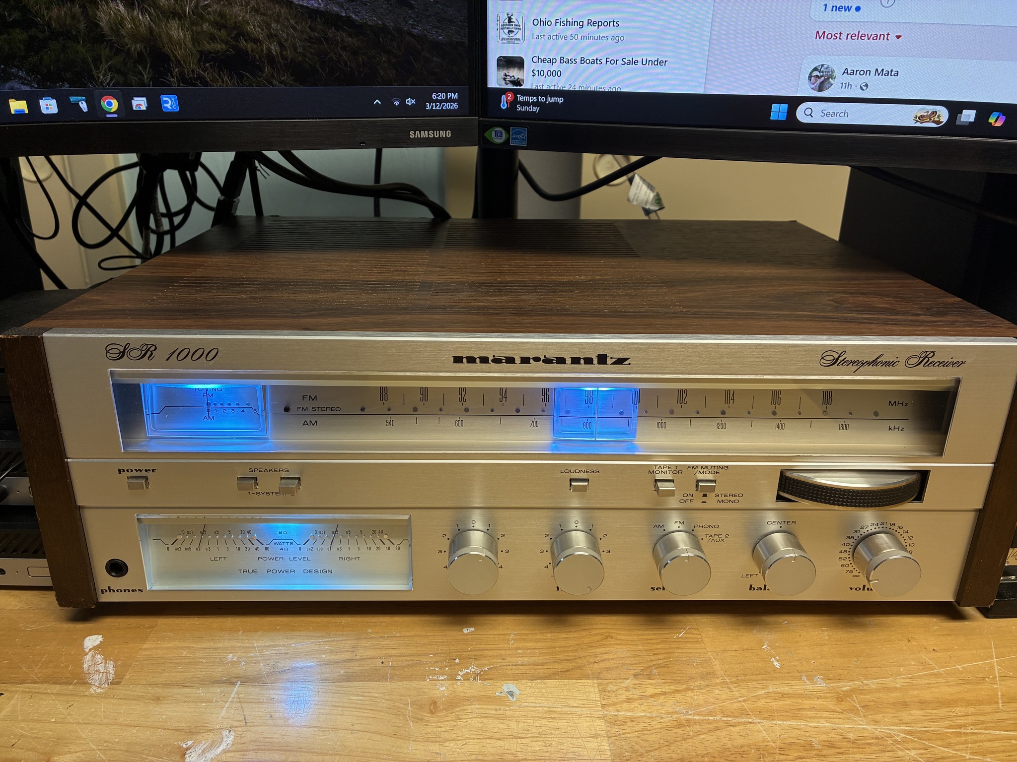 Marantz SR 1000 receiver owners?
