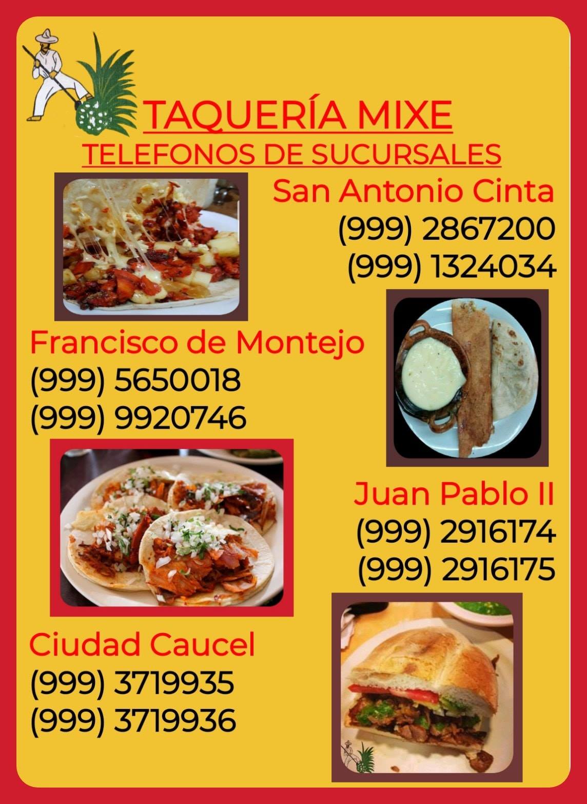 Taqueria MIXE. - Recuerda que contamos con servicio a...