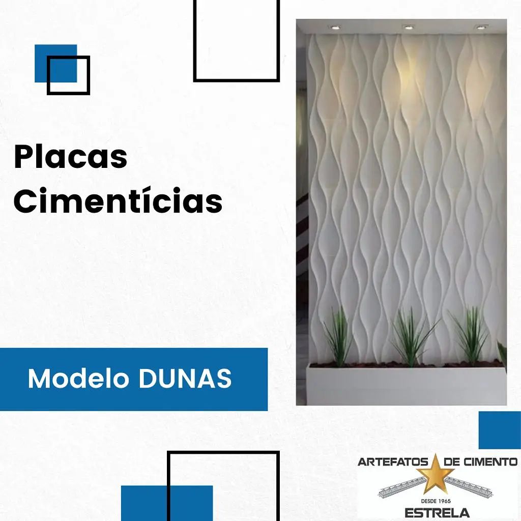 Placas cimentícias para... - Artefatos De Cimento Estrela