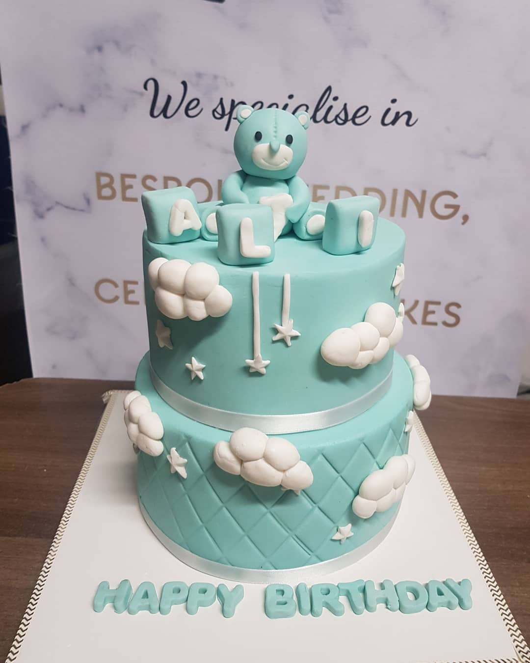 Happy birthday Ali Cake... - Houda Amrani Cake Artist | Facebook
