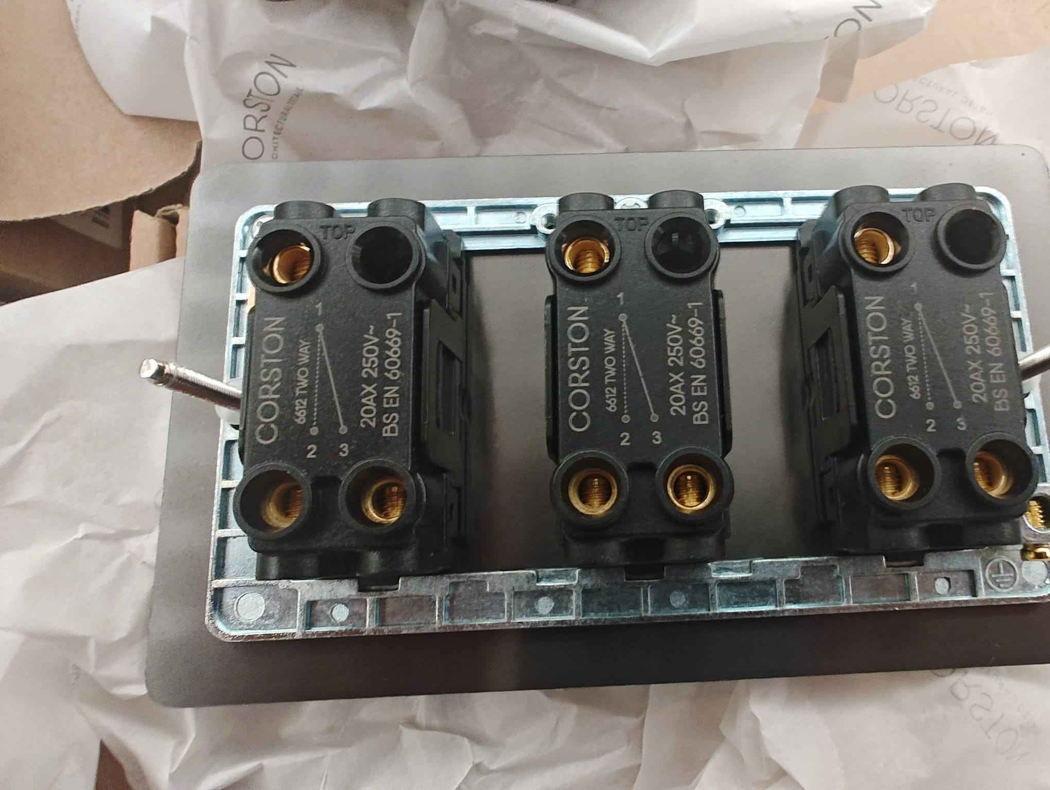 CORSTON Bronze switches & sockets - Hubs & Switches - Chessington ...