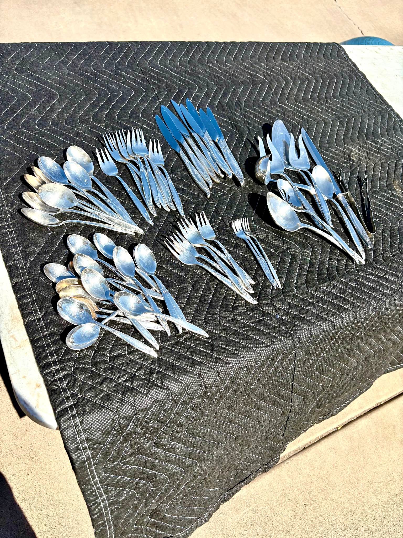 Antique Holmes & Edwards Deepsilver Silverware Set - Flatware Sets ...